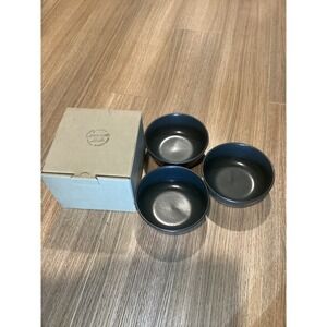 Kinto Ceramic Lab Japan Set of 3 Bowls Gray Dinnerware Serving Kitchen New